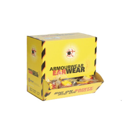 Armourwear™ Corded Foam Ear Plugs (SLC80 26dB, Class 5)