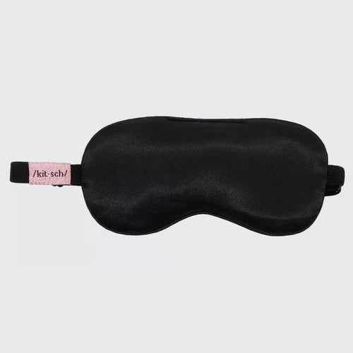 Kitsch Lavender Weighted Satin Eye Mask